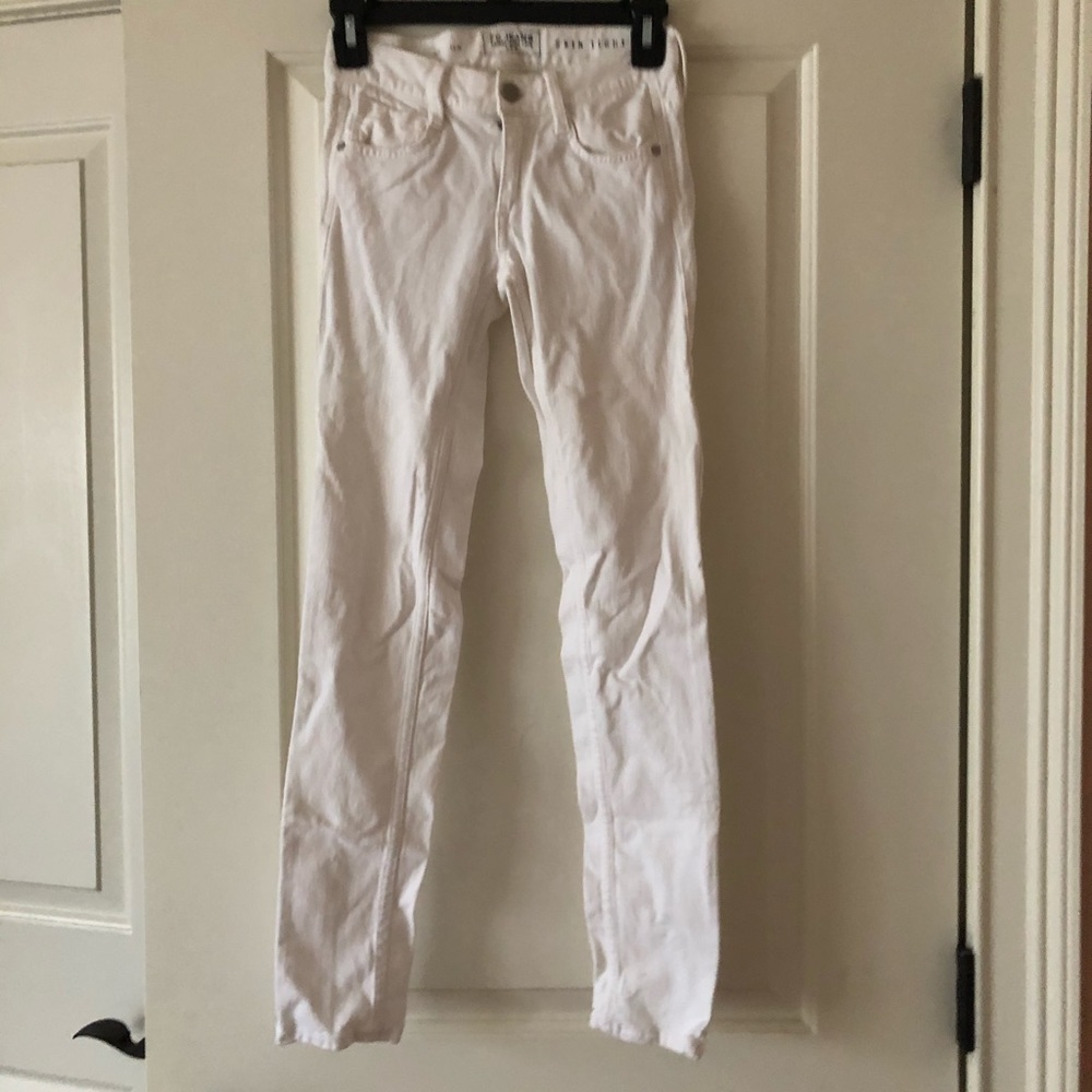 White jeans